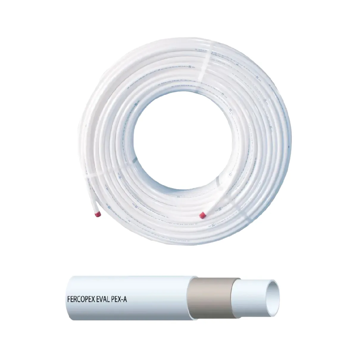 Tubo FERCO PEX-A EVOH 16x1,8 Rollo 500m
