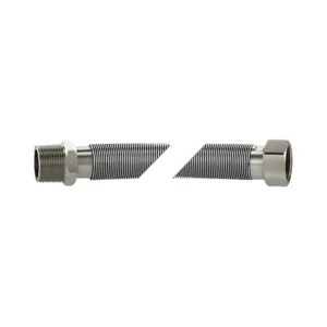 Tubo flexo extensible agua M-H 1" DN25 40-80 cm