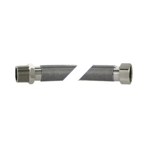 Tubo flexo extensible agua M-H 1" DN25 75-160 cm