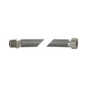 Tubo flexo extensible agua M-H 3/4" DN20 75-160 cm