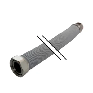 Tubo flexo extensible agua aislado M-H 3/4" DN20 20-40 cm