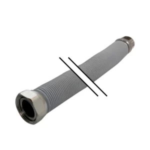 Tubo flexo extensible agua aislado M-H 3/4" DN20 30-60 cm