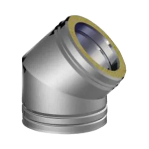 Codo DINAK M-H Ø125 45°