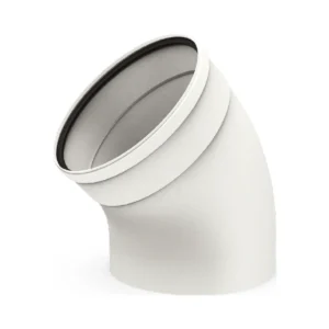 Codo Polipropileno FIG 45° M-H Ø160