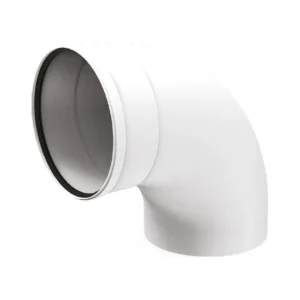 Codo Polipropileno FIG 90° M-H Ø160