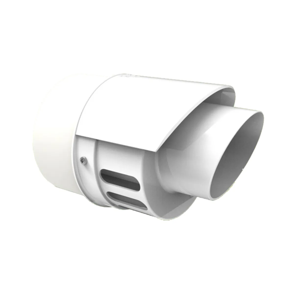 Terminal coaxial horizontal FIG Ø60/100