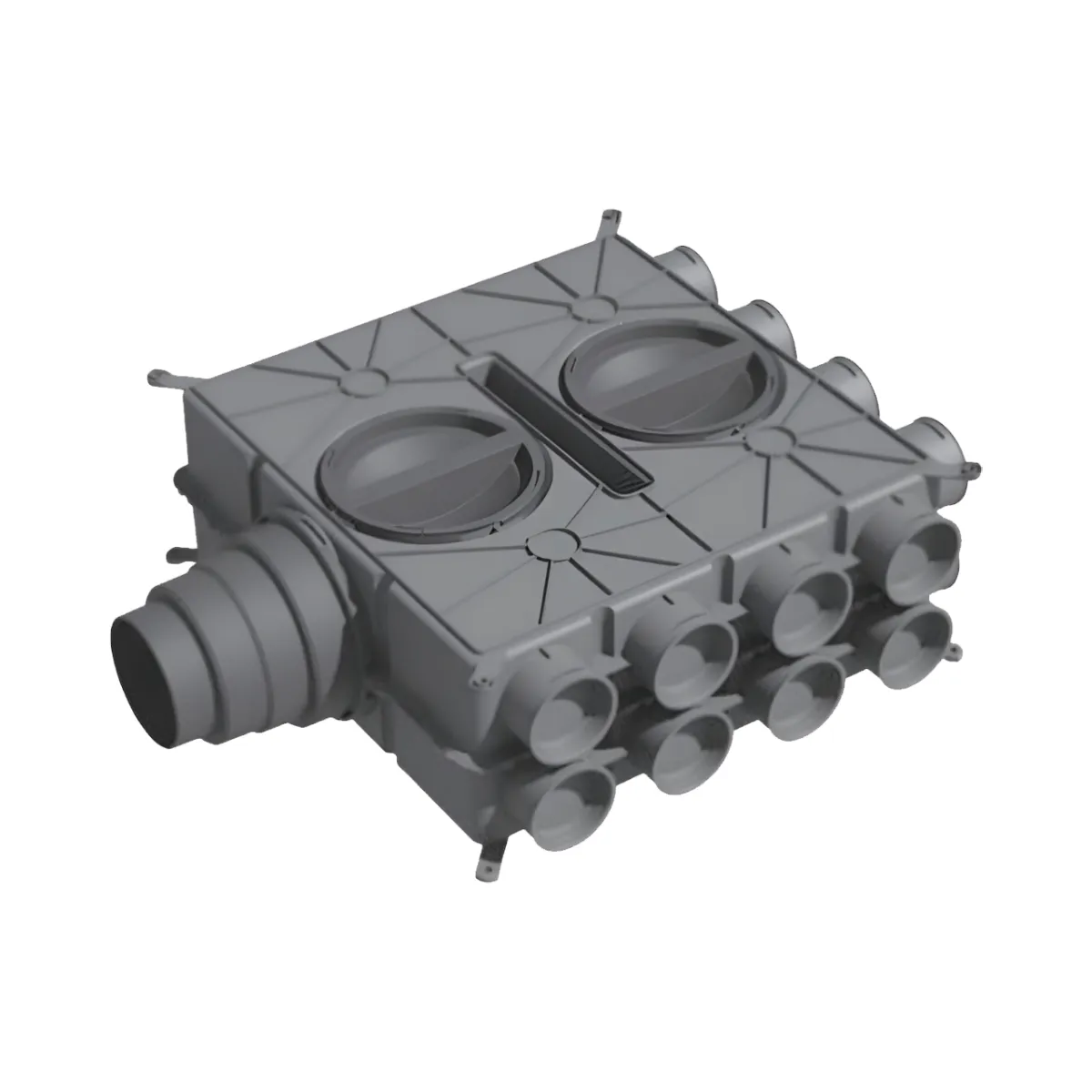 Distribuidor aire WOLF DN125-180 de plástico