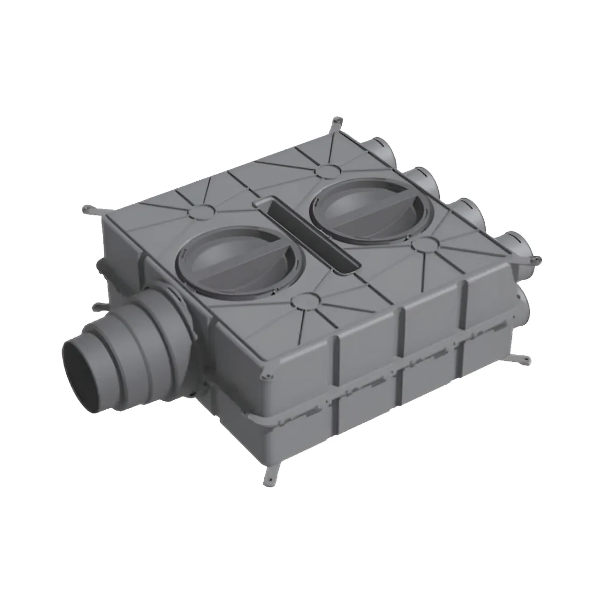 Distribuidor aire WOLF DN125-180 de plástico
