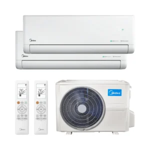 Aire Split 2×1 MIDEA SOLUNAR EF-09RD1L + EF-12RD1L