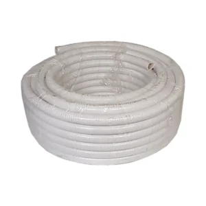 Tubo desagüe hidrotubo Ø20/25 mm Blanco – Rollo 25 m