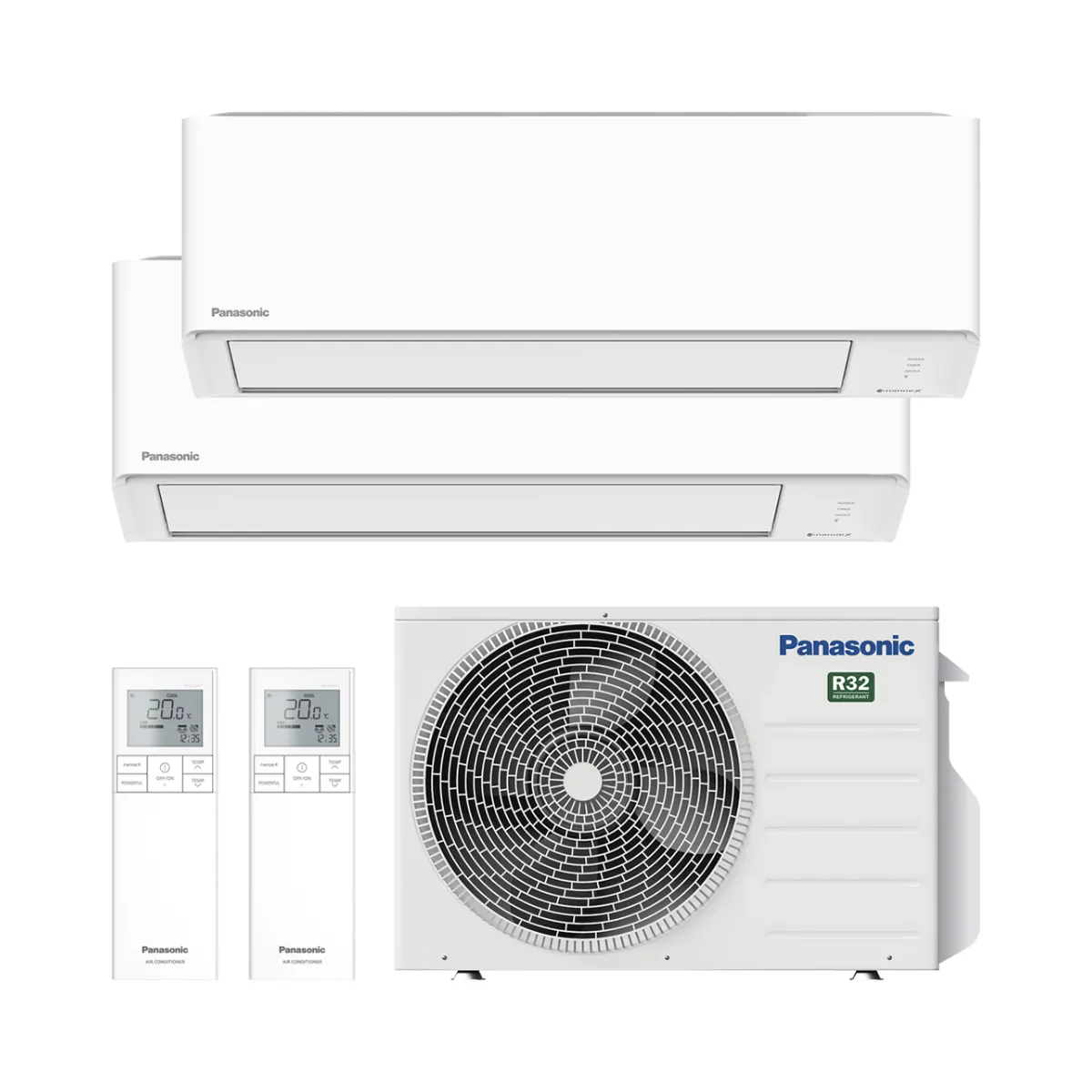 Aire Split 2×1 PANASONIC KIT-2TZ2535-CBE