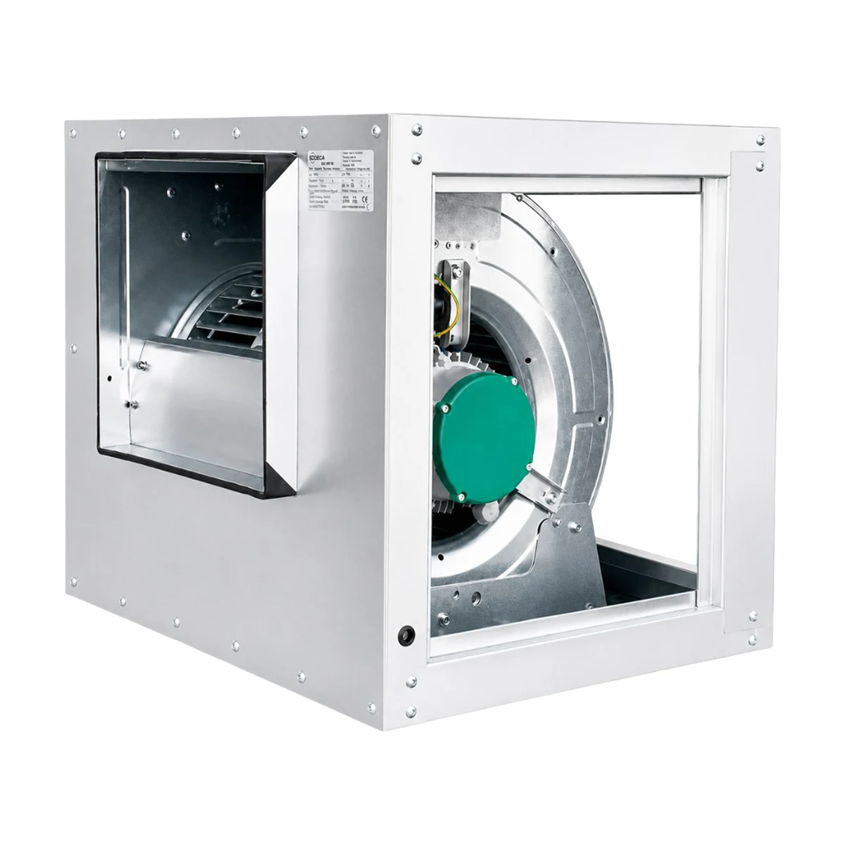 Caja de ventilación LUYMAR CBM-D 12/12 M6 750 W